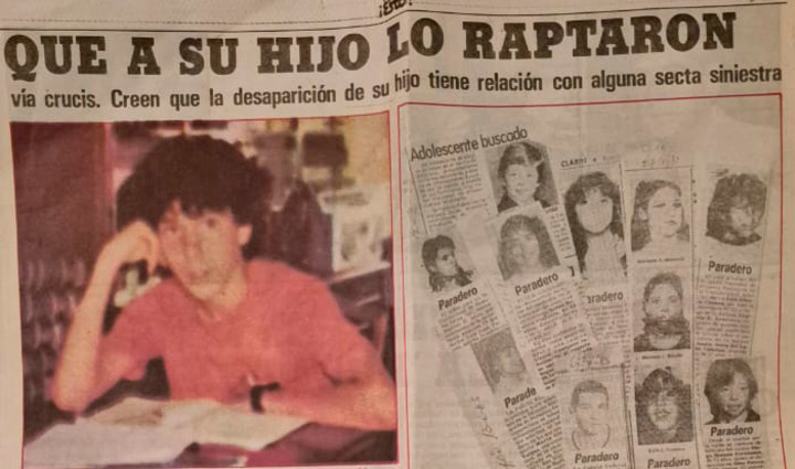 Cristian Graf durante la investigación del caso Diego Fernández Lima.
