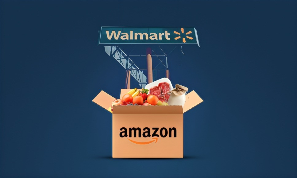 Amazon reta a Walmart con entregas de alimentos