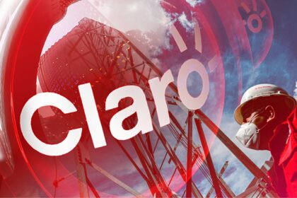 Antena de telecomunicaciones de Claro Ecuador, símbolo de desarrollo sostenible y conexión nacional.