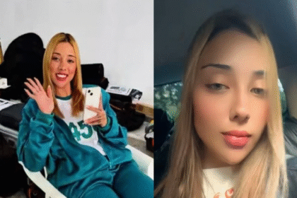 Vitoria Beatriz en una escena grabada por Inka Productions