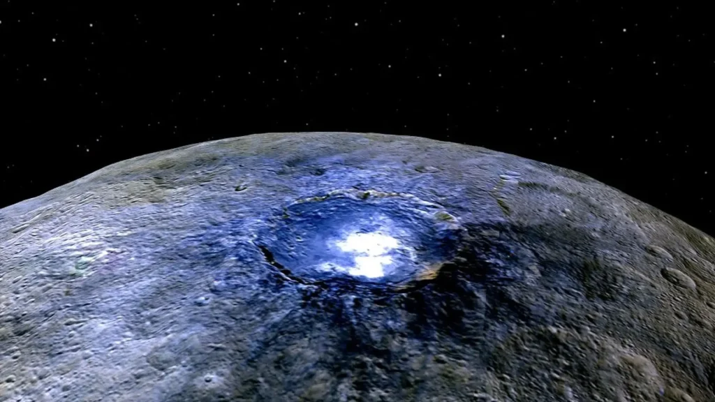 Ceres océano habitable sonda Dawn NASA planeta enano sistema solar con capas internas diferenciadas
