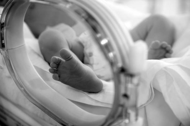 Hospital público ecuatoriano con área de neonatología evidenciando crisis sanitaria por muerte de neonatos