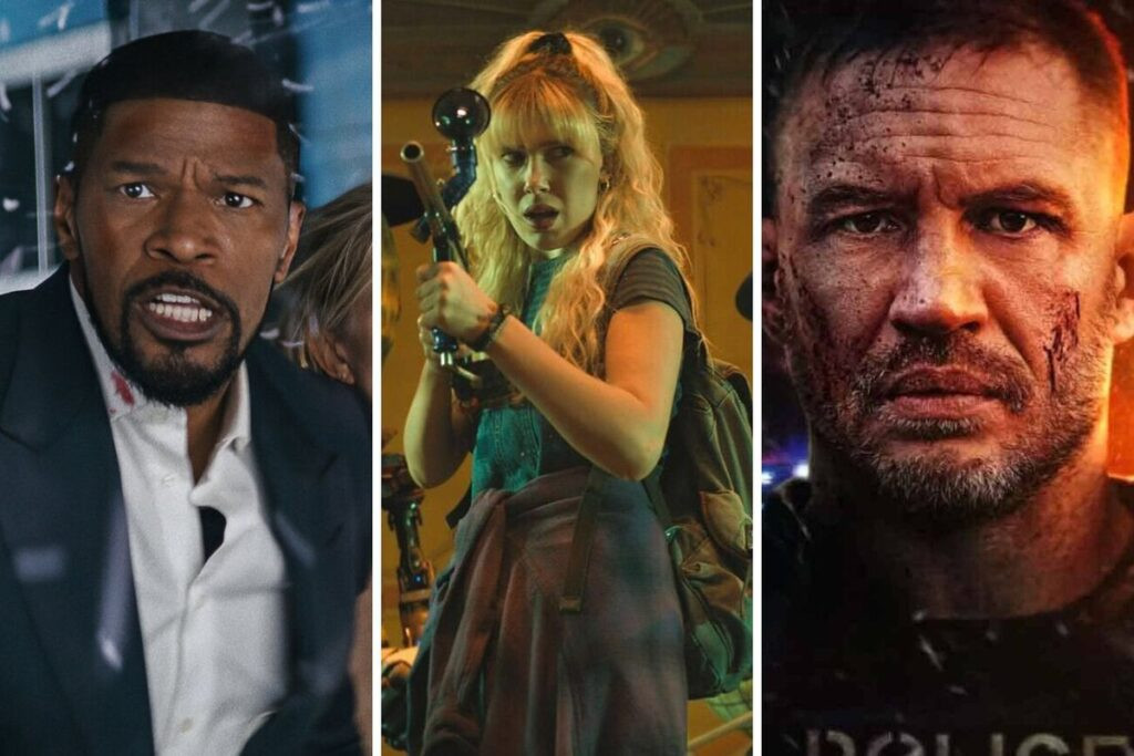 Pantalla Netflix mostrando películas mediocres con puntuaciones bajas en plataforma streaming