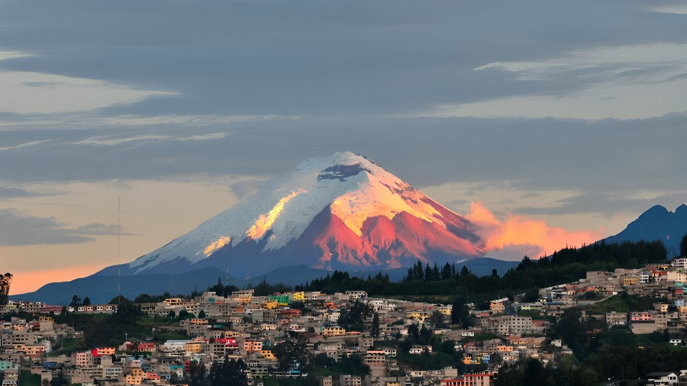 erupción del volcán Cotopaxi 