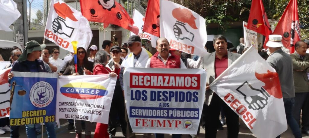 despidos en el sector público de Quito