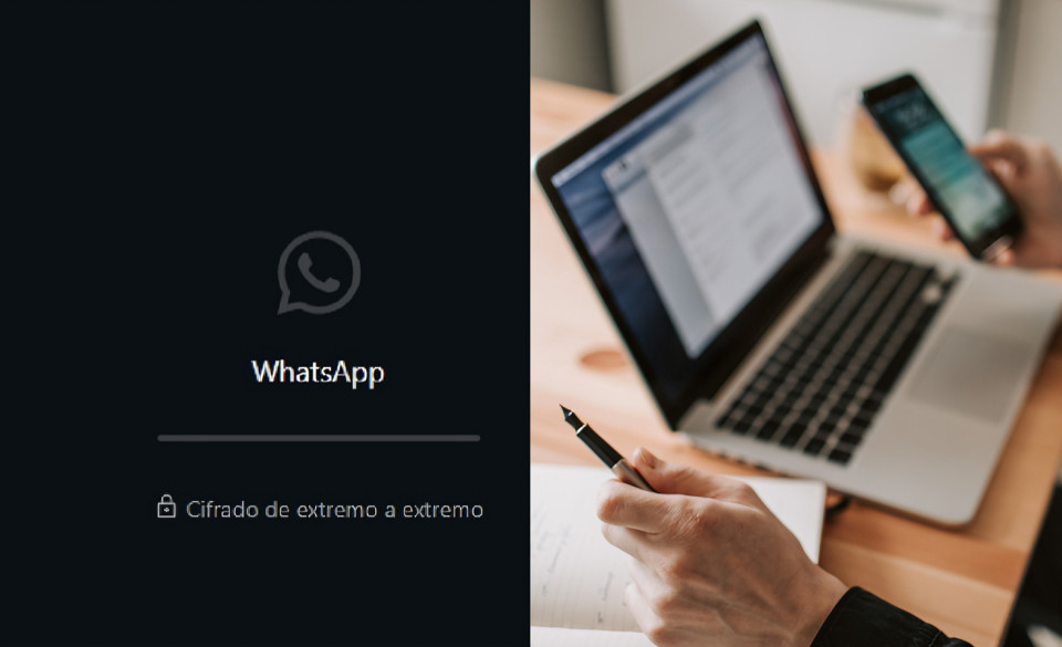 Pantalla de error al intentar iniciar sesión en WhatsApp Web no funciona