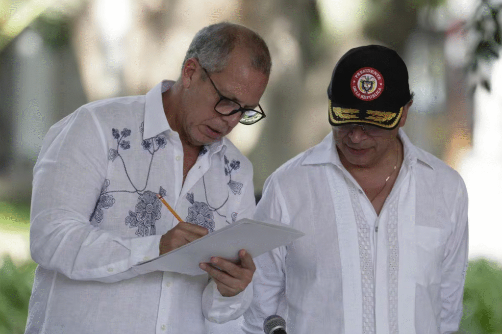 Riesgo en la política colombiana y controversia por declaraciones oficiales