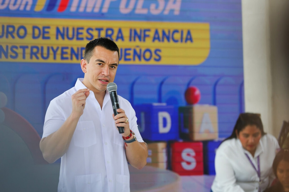 Daniel Noboa retirando propuesta de castración química tras decisión de Corte Constitucional Ecuador