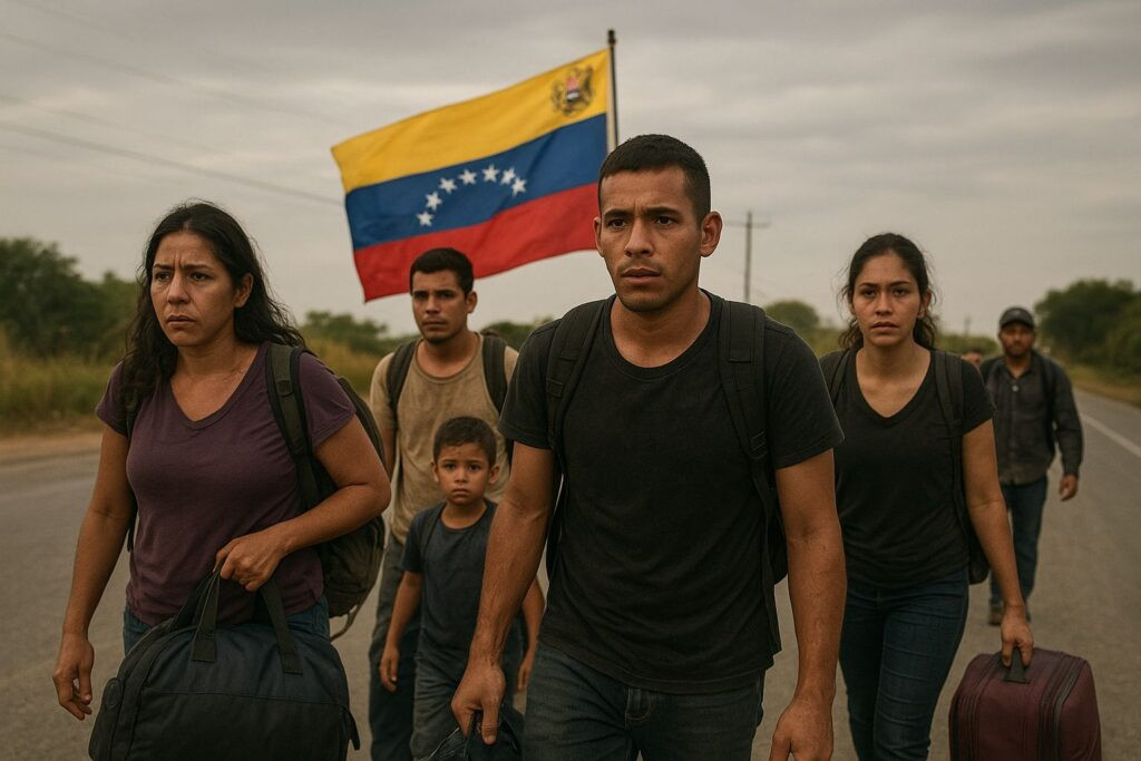 Venezolanos en Ecuador