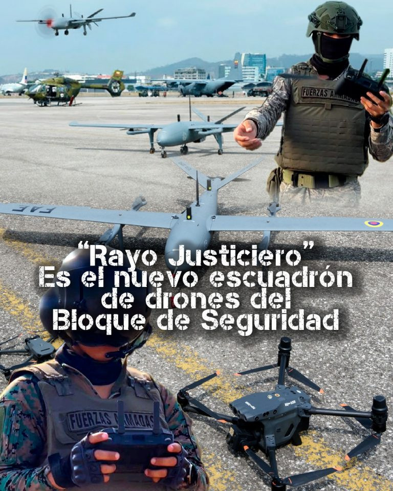 escuadrón de drones