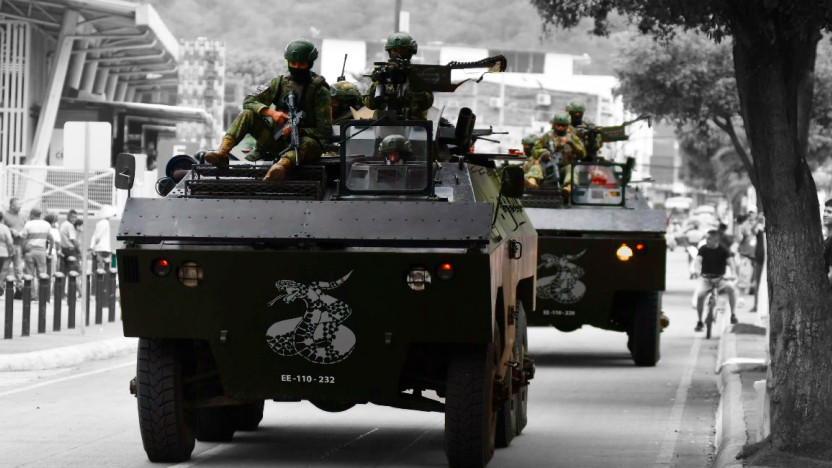 Cúpula Militar de Ecuador anuncia nueva fase de la guerra contra el crimen organizado.