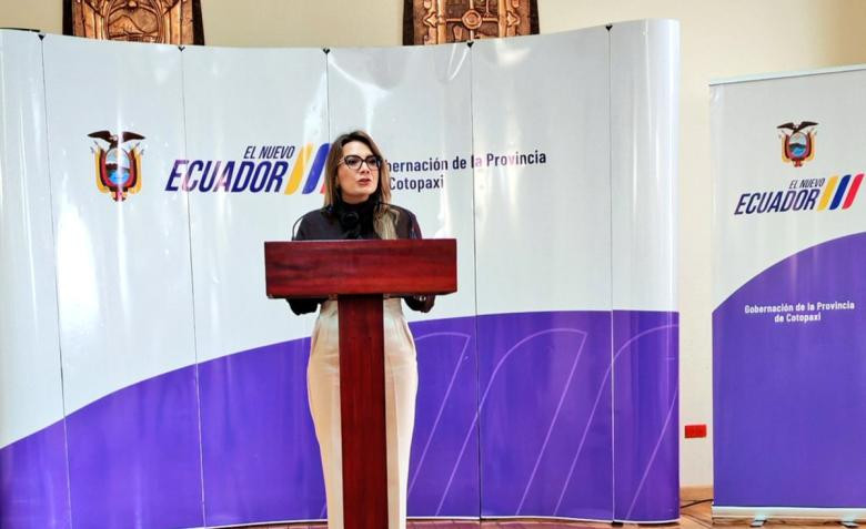 Carolina Jaramillo explica medidas del Gobierno tras la eliminación del subsidio al diésel en Ecuador.