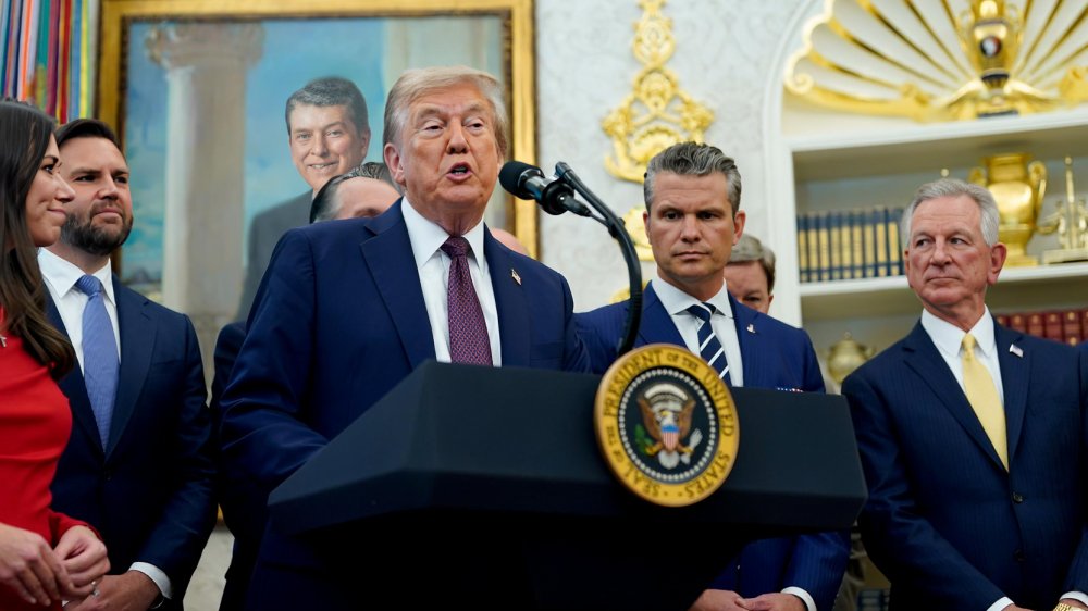 Presidente Donald Trump anuncia operación militar contra barco venezolano con drogas en Casa Blanca septiembre 2025