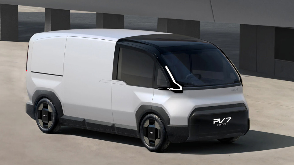 Modelo concepto PV7 de Kia que llegará a Ecuador tras inversión de USD 20 millones