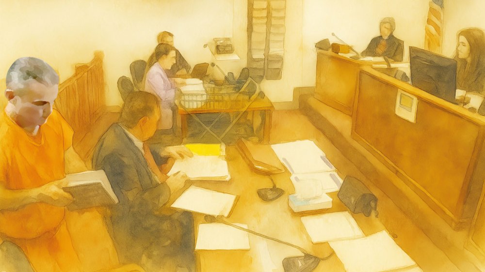 Audiencia de José Serrano en Tribunal de Inmigración Miami Krome durante proceso de habeas corpus contra Estados Unidos