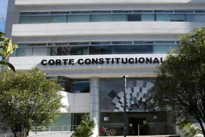 Edificio de la Corte Constitucional de Ecuador donde se analiza decreto sobre Asamblea Constituyente de Daniel Noboa