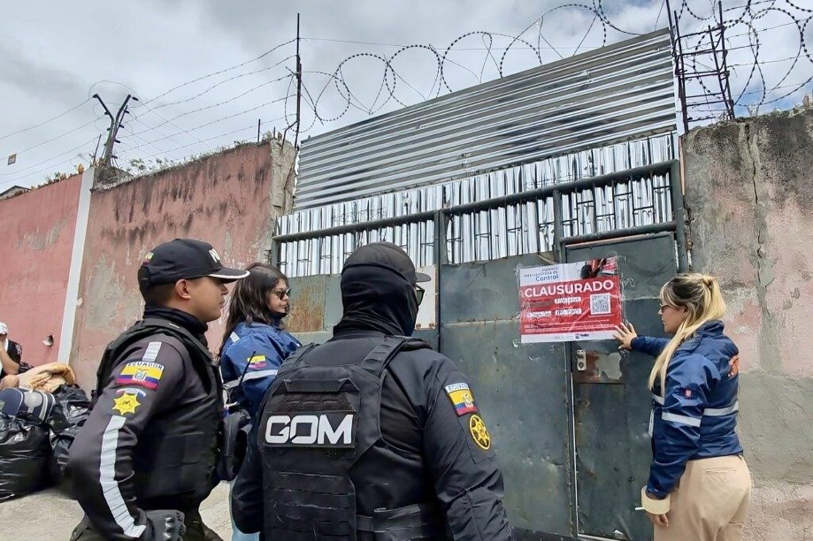 centro de rehabilitación clausurado en Quito