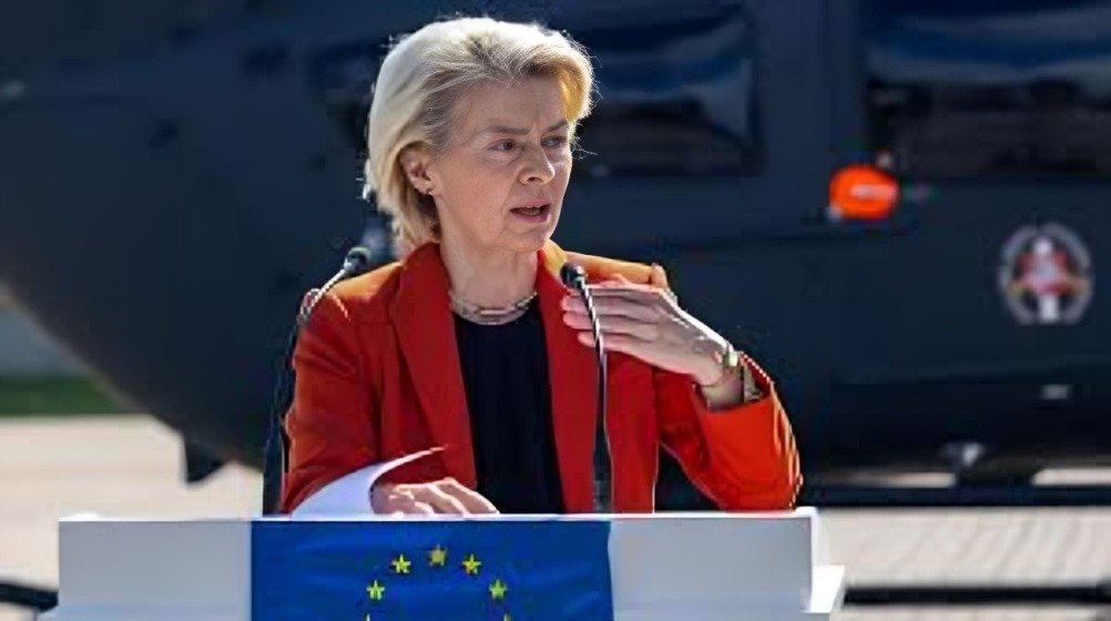 Interferencia en el vuelo de Von der Leyen