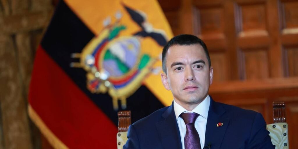 Daniel Noboa enfrenta revés tras rechazo a sus preguntas