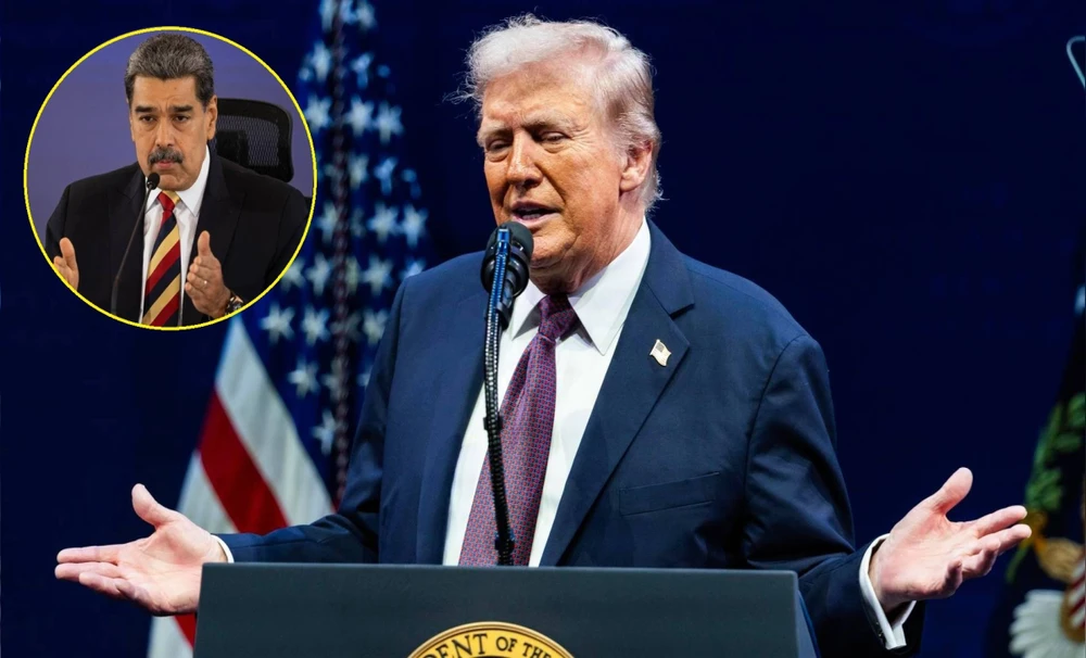 Donald Trump declara sobre la posibilidad de un ataque militar contra Venezuela en medio de tensiones bilaterales.