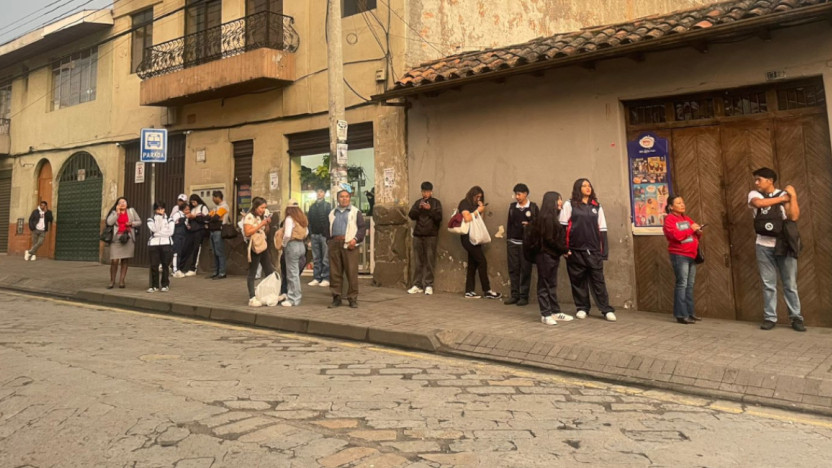 Buses urbanos en Cuenca