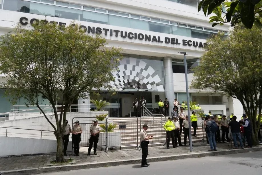 Edificio de la Corte Constitucional del Ecuador donde se aprobó el referéndum sobre reducción del número de asambleístas