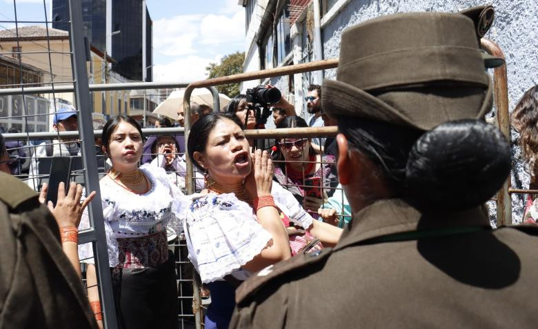Detenidos de Otavalo serán trasladados a Ibarra tras fallo de hábeas corpus.