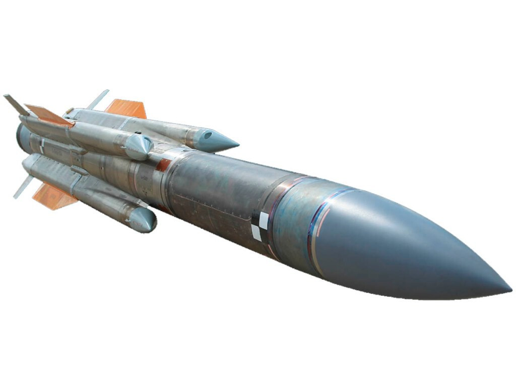 Misil Kh-31 montado en caza Su-30 de la Fuerza Aérea Venezolana sobre el mar Caribe