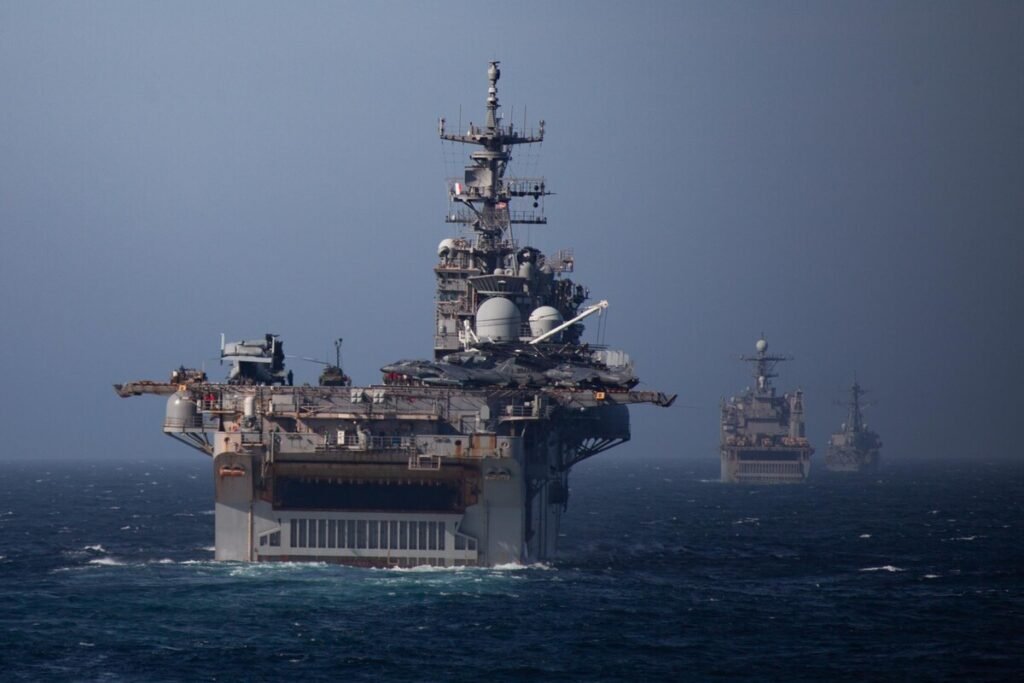 buques de guerra de EEUU