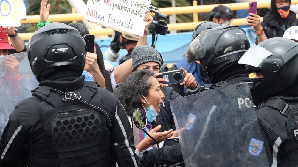 Paro de la Conaie en Quito
