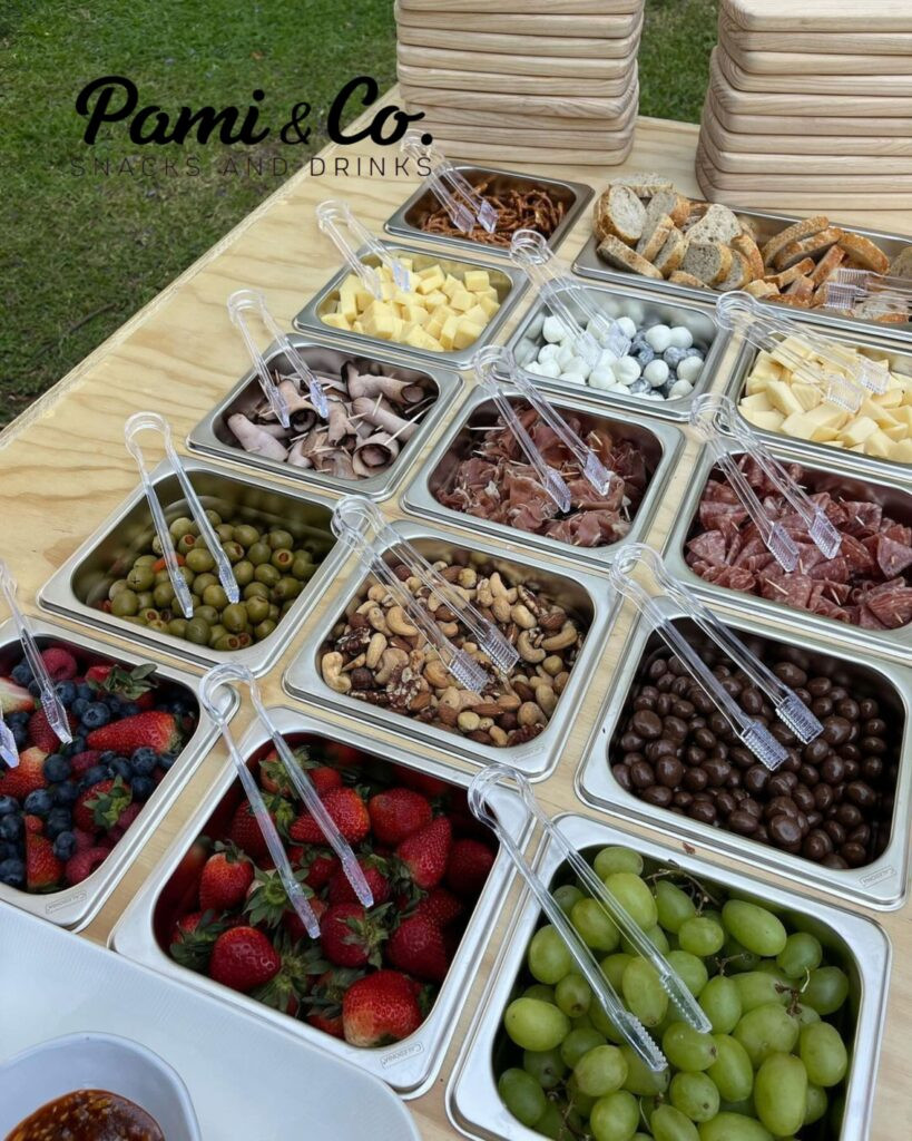 carritos móviles de snacks para eventos