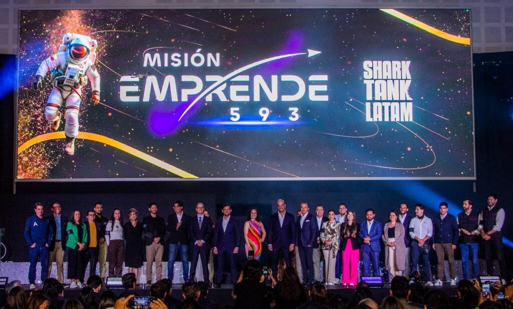 Misión Emprende 593 con Shark Tank