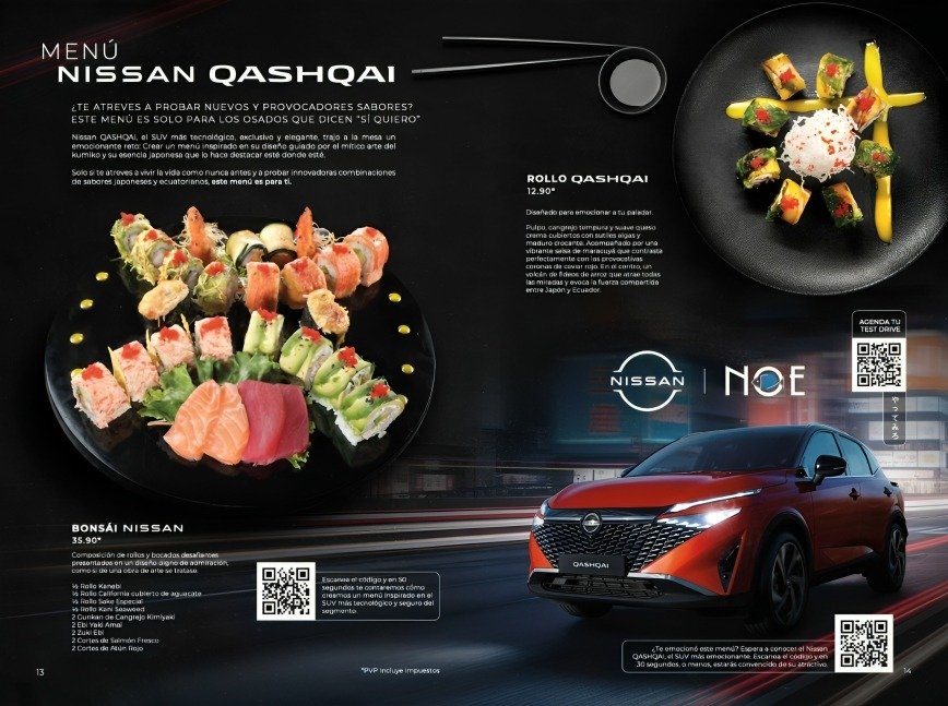 Nissan y Noe fusionan tecnología