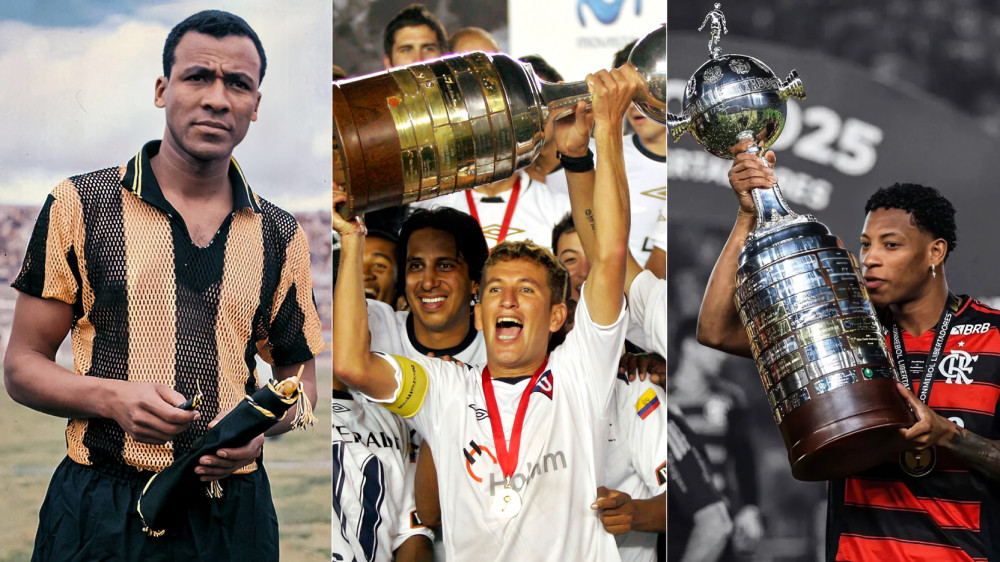 Gonzalo Plata celebra como campeón de Copa Libertadores con Flamengo junto a ecuatorianos históricos Spencer y Urrutia