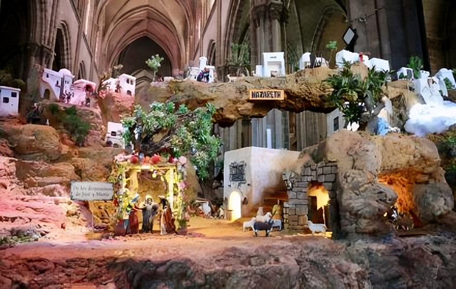 Pesebre más grande de Sudamérica en Quito deslumbra con fe y arte en la Basílica