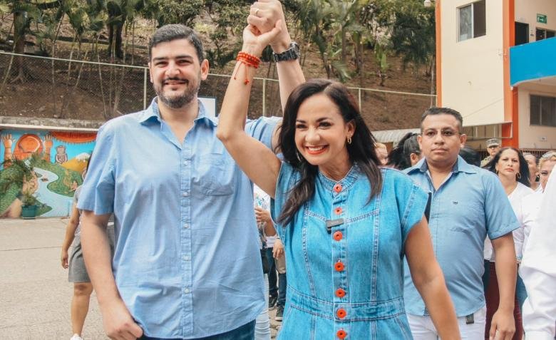 Marcela Aguiñaga abandona el correísmo