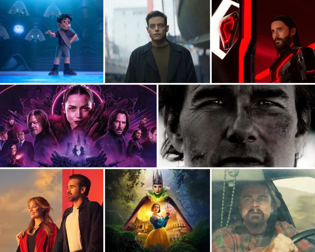 Fracasos de taquilla 2025 con escenas de películas que no cumplieron expectativas comerciales