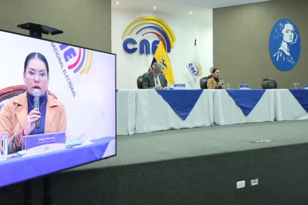 Consejo Nacional Electoral del Ecuador en medio del debate por la renovación institucional