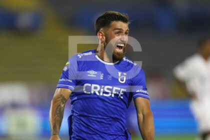 Mauricio Alonso celebrando gol Universidad Católica campeón Copa Ecuador 2025 final contra Liga de Quito estadio