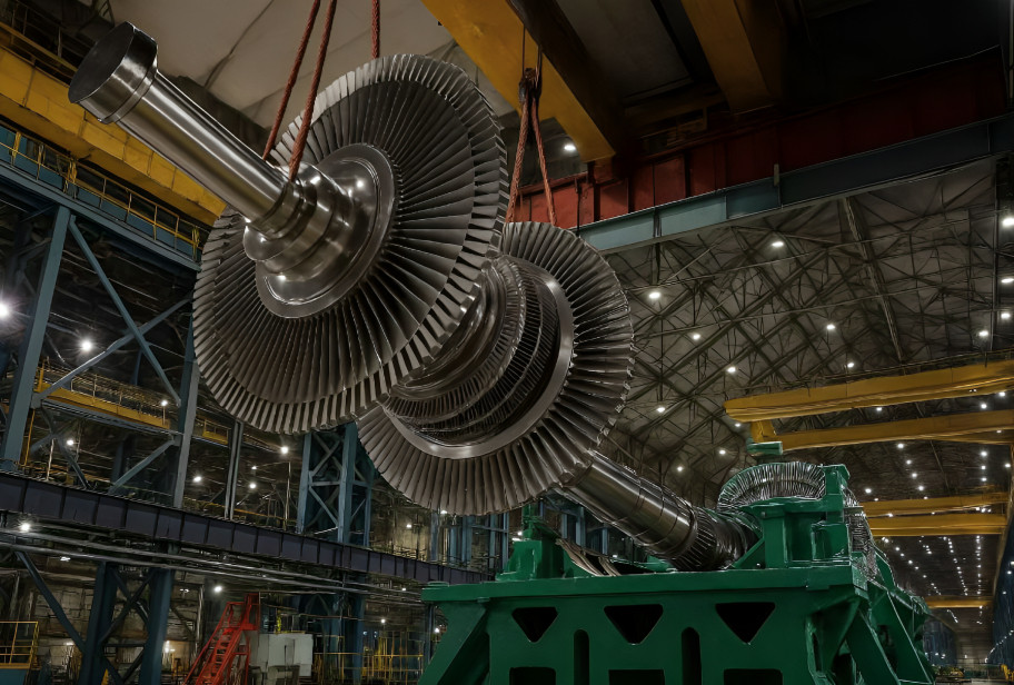 Instalaciones de energía nuclear con bandera de Ecuador representando programa nuclear de Ecuador 2026