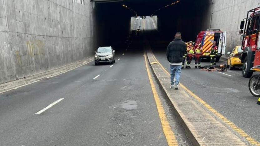 choque contra taxista en Quito