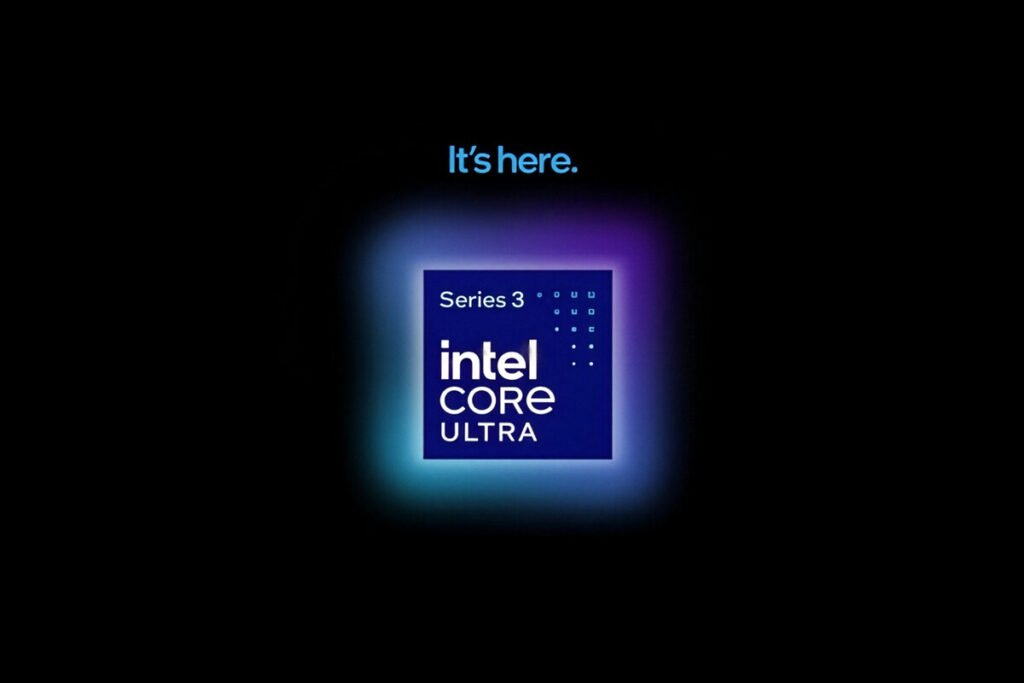 Procesador Intel Core Ultra Series 3 Panther Lake sobre oblea de silicio Intel 18A.