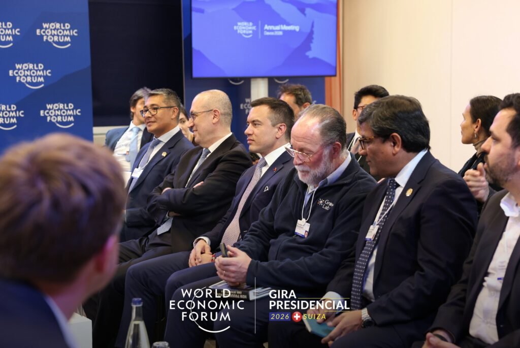 Noboa en el Foro de Davos