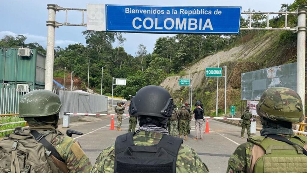 Los procesos de paz en Colombia volvieron crítica la situación de seguridad en la frontera norte de Ecuador en operativo militar fronterizo