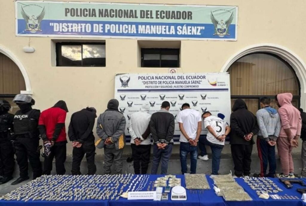 Operativo Pandora en Quito con allanamientos policiales en el centro histórico de la capital