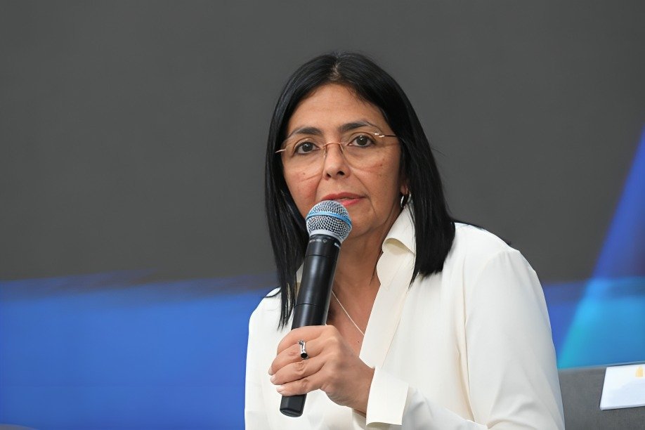 Delcy Rodríguez en Rusia
