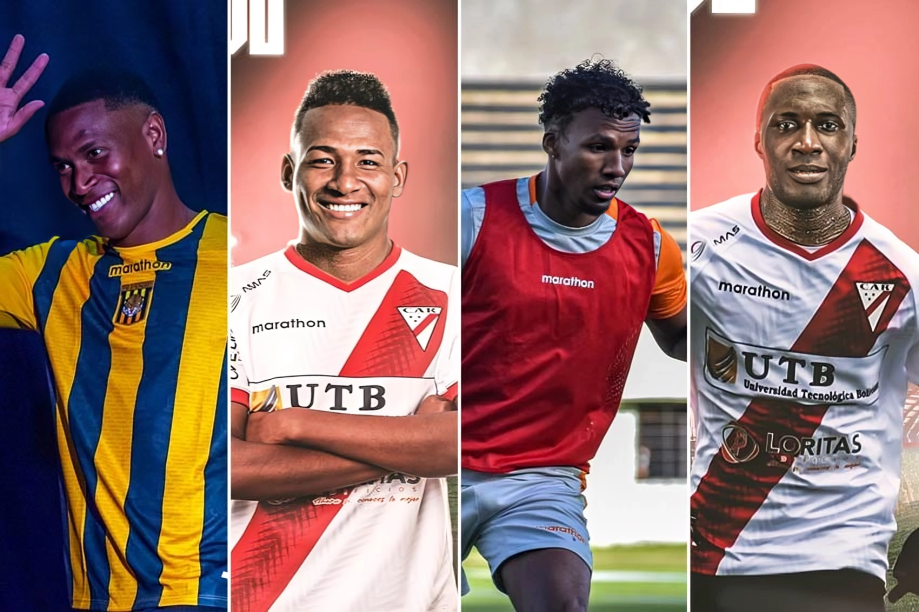 33 futbolistas ecuatorianos jugarán en Perú y Bolivia en 2026