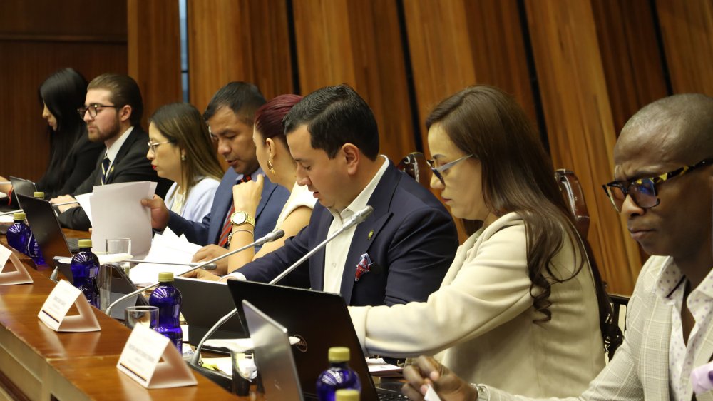 Sesión de la Comisión de Fiscalización de la Asamblea Nacional durante la calificación del juicio político contra Mario Godoy el 15 enero 2026
