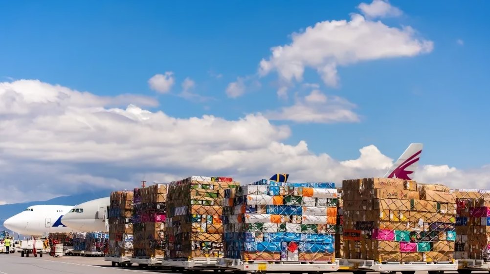 Miles de toneladas de flores ecuatorianas listas para exportación en aeropuerto de Quito temporada San Valentín