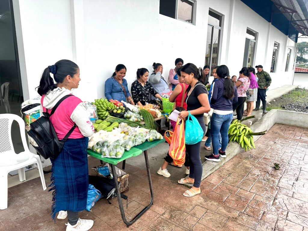Feria en Puyo